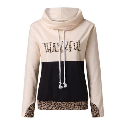Suéter para Dama Estampado Leopardo con Letras Trendy - Image 17