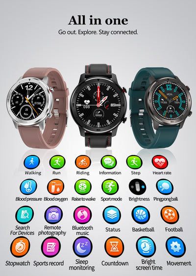 Reloj Deportivo Inteligente DT78 Resistente al Agua - Image 18