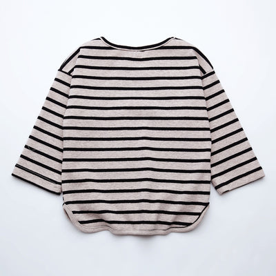 Camisetas de Rayas para Niñas - Algodón Puro, Manga Larga Otoño Primavera - Image 10
