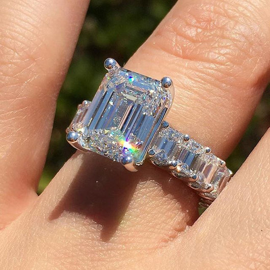 Anillo de Circón Cuadrado - Image 8