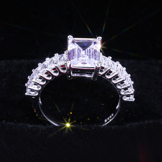 Anillo de Circón Cuadrado - Image 9