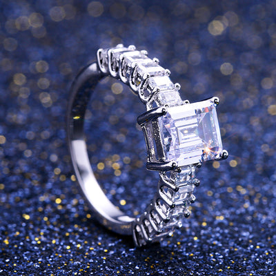 Anillo de Circón Cuadrado - Image 10