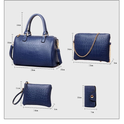 Bolsa Mensajero de Hombro Estampado Moderno - Portafotos Portátil - Image 14