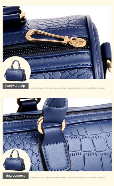 Bolsa Mensajero de Hombro Estampado Moderno - Portafotos Portátil - Image 18