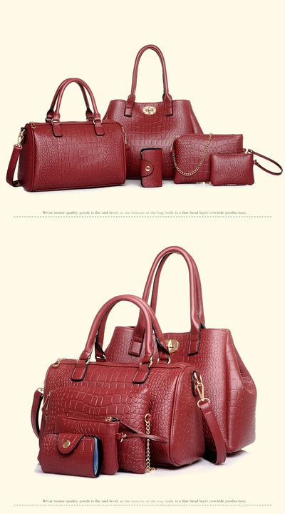 Bolsa Mensajero de Hombro Estampado Moderno - Portafotos Portátil - Image 20