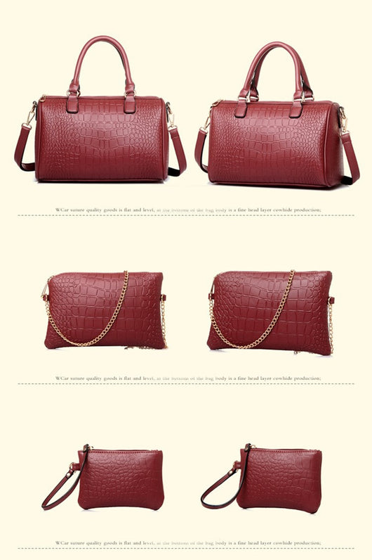 Bolsa Mensajero de Hombro Estampado Moderno - Portafotos Portátil - Image 23