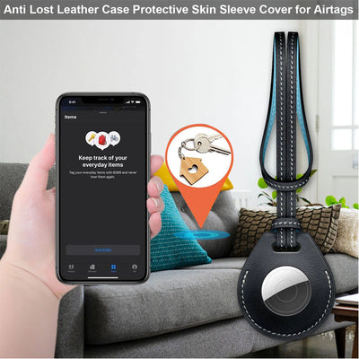 Funda Protectora de Lujo PU para Apple AirTag - Resistente a Golpes y Rayones - Image 18