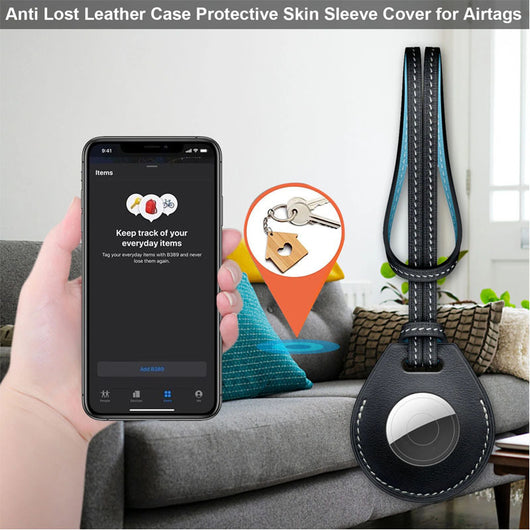 Funda Protectora de Lujo PU para Apple AirTag - Resistente a Golpes y Rayones - Image 18