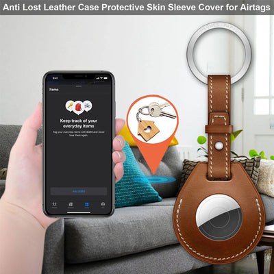 Funda Protectora de Lujo PU para Apple AirTag - Resistente a Golpes y Rayones - Image 20