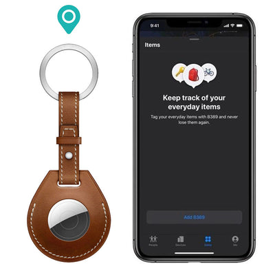 Funda Protectora de Lujo PU para Apple AirTag - Resistente a Golpes y Rayones - Image 23