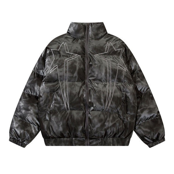 Abrigo Acolchado de Algodón Grueso Estilo Hip Hop Urbano