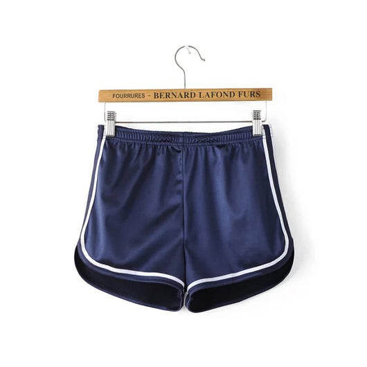 Shorts Deportivos Elásticos de Cintura Alta con Acabado Brillante - Image 19