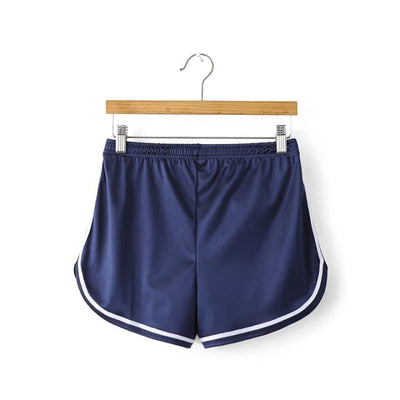 Shorts Deportivos Elásticos de Cintura Alta con Acabado Brillante - Image 20