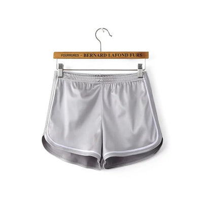 Shorts Deportivos Elásticos de Cintura Alta con Acabado Brillante - Image 21