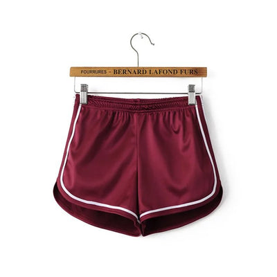 Shorts Deportivos Elásticos de Cintura Alta con Acabado Brillante - Image 22