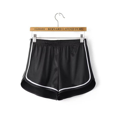 Shorts Deportivos Elásticos de Cintura Alta con Acabado Brillante - Image 23
