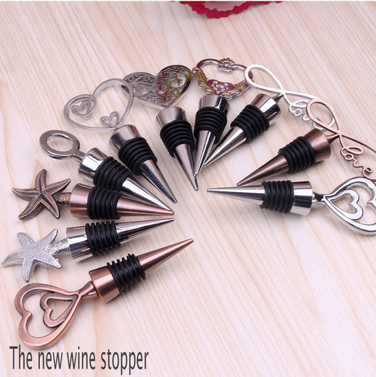 Tapón Vertedor de Vino en Forma de Corazón - Image 15