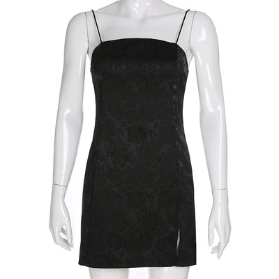 Vestido de Jacquard de Satén - Image 10