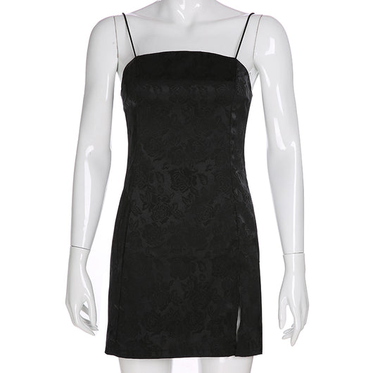 Vestido de Jacquard de Satén - Image 10