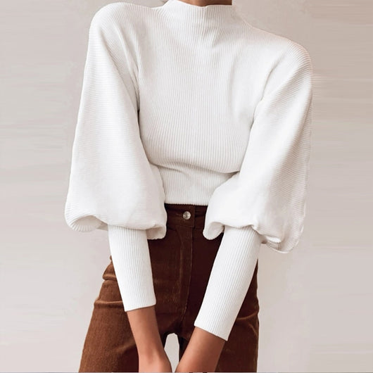 Suéter Casual Blanco Estilo Urbano - Tejido Premium - Image 15