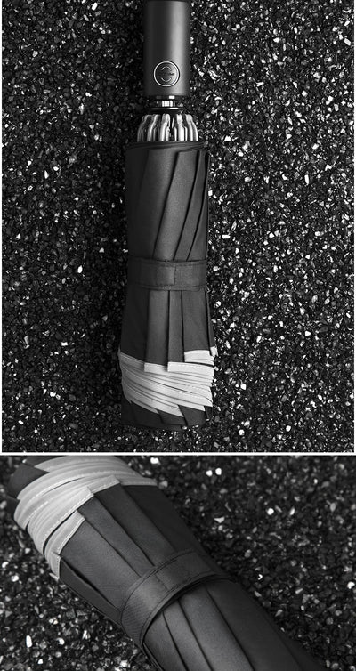 Paraguas Invertido Automático con Protección Nocturna - Resistente al Viento - Image 33