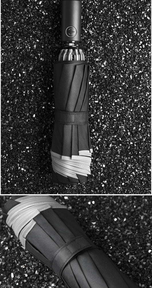 Paraguas Invertido Automático con Protección Nocturna - Resistente al Viento - Image 33