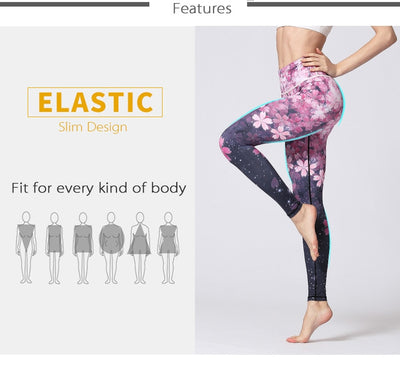 Pantalones de Yoga Deportivos Estampados - Image 17