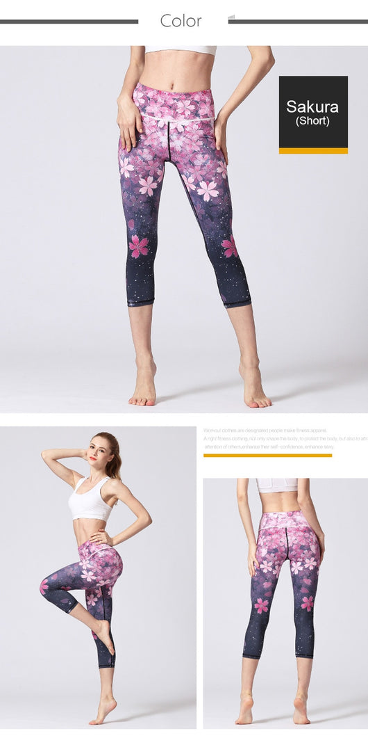 Pantalones de Yoga Deportivos Estampados - Image 20