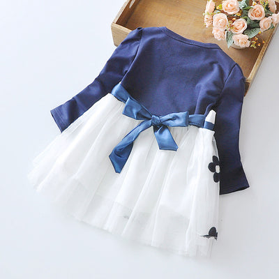 Vestido Largo con Mangas y Detalle de Flores - Image 42