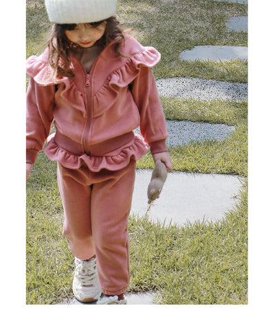 Pantalones Capri Niña Invierno con Encaje y Forro Térmico - Image 7