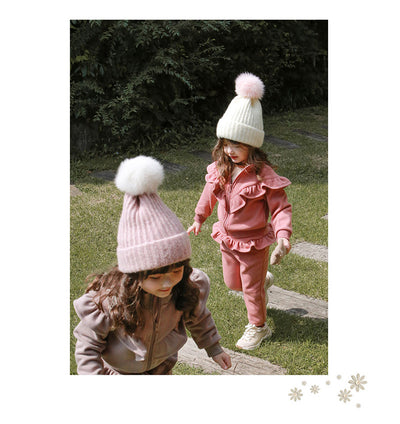 Pantalones Capri Niña Invierno con Encaje y Forro Térmico - Image 9