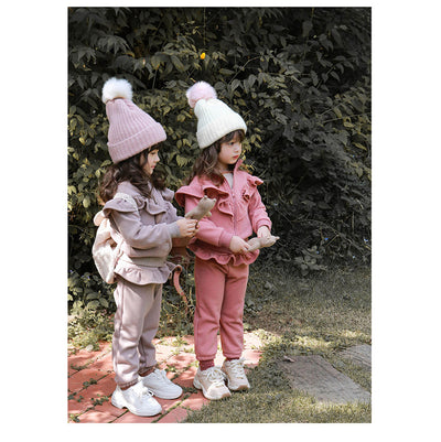 Pantalones Capri Niña Invierno con Encaje y Forro Térmico - Image 12