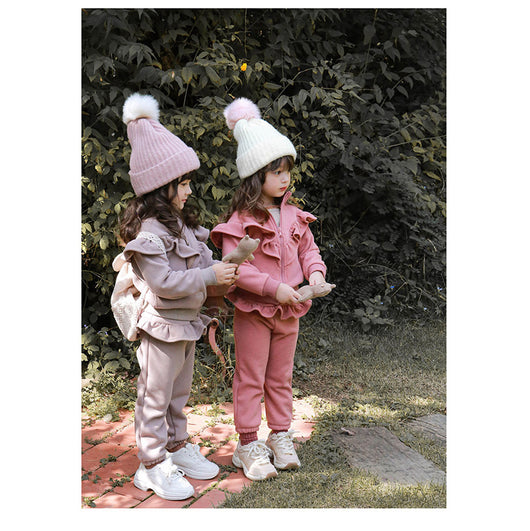 Pantalones Capri Niña Invierno con Encaje y Forro Térmico - Image 12