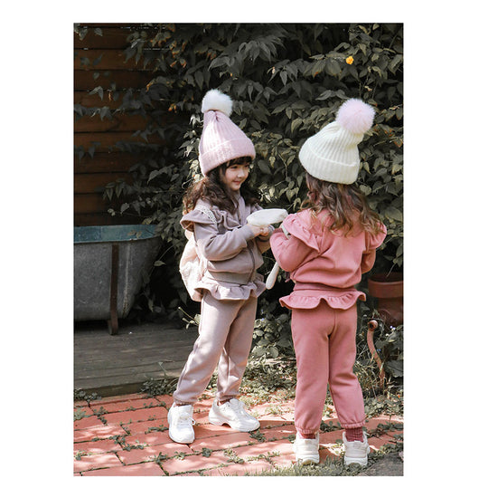 Pantalones Capri Niña Invierno con Encaje y Forro Térmico - Image 13