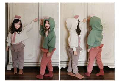 Pantalones Capri Niña Invierno con Encaje y Forro Térmico - Image 16