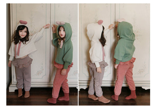 Pantalones Capri Niña Invierno con Encaje y Forro Térmico - Image 16
