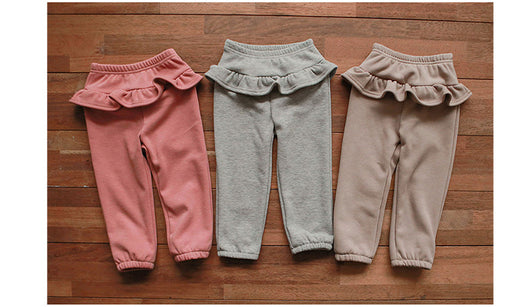 Pantalones Capri Niña Invierno con Encaje y Forro Térmico - Image 20