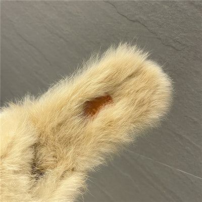 Pantuflas Mujer Otoño Invierno Punta Fina Tacón Grueso Casual - Image 19