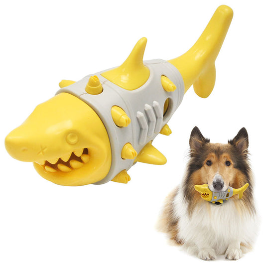 Juguete Mordedor para Perros con Diseño de Tiburón - Alivia la Dentición y Limpia los Dientes - Image 4