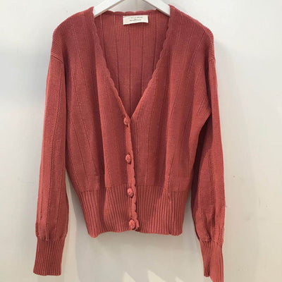 Cardigan de punto suelto con botones - Image 10