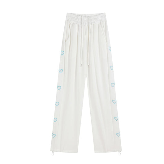 Pantalón de Cintura Alta con Cordón Ajustable - Comodidad Casual - Image 7