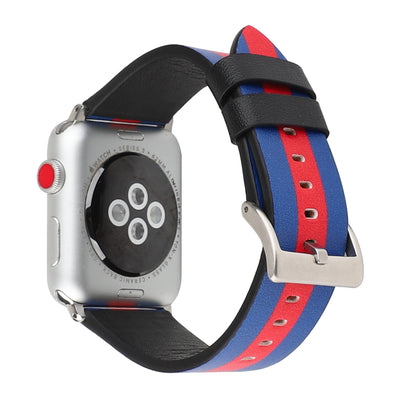 Correa de Reloj en Cuero con Patrón de Bandera - Image 21
