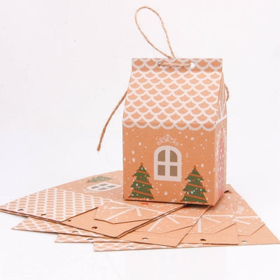 Pack 5 Bolsas para Galletas Navideñas Forma de Casa - Image 13