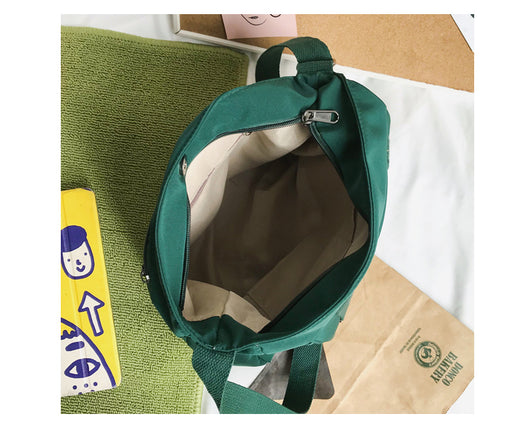 Bolsa Mensajera Impermeable de Lona y Nylon para Mujer - Image 13