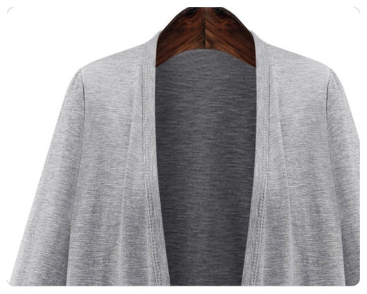 Cardigan Trench Largo de Punto para Mujer - Image 11