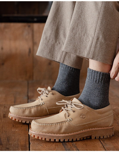 Calcetines Térmicos Gruesos para Hombre - Lana Cálida Tubo Medio - Image 13