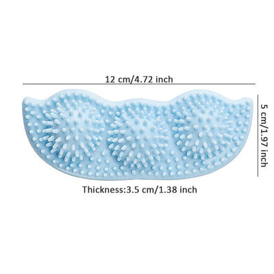Light green pea pod shaped dog chew toy with textured nubs for teeth cleaning and bite resistance. - Image 16