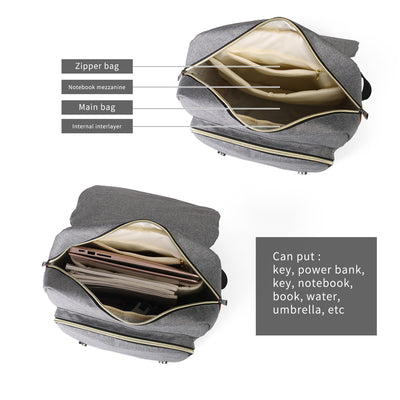 Mochila Escolar de Gran Capacidad para Estudiantes y Computadora - Image 12