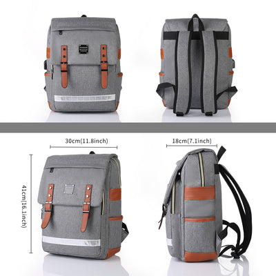 Mochila Escolar de Gran Capacidad para Estudiantes y Computadora - Image 13