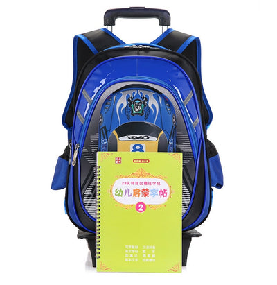Mochila Escolar Desmontable con Ruedas para Hombre - Image 27